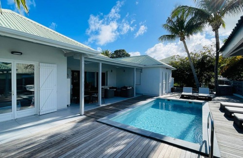 Orient Bay Villa | Villa CASA ANTILLA Heated Pool in Orient Bay Cistern