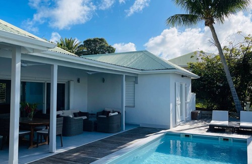 Orient Bay Villa | Villa CASA ANTILLA Heated Pool in Orient Bay Cistern