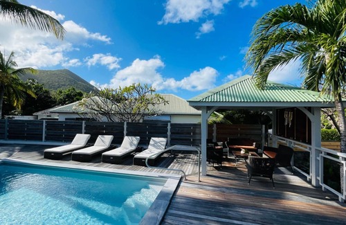 Orient Bay Villa | Villa CASA ANTILLA Heated Pool in Orient Bay Cistern