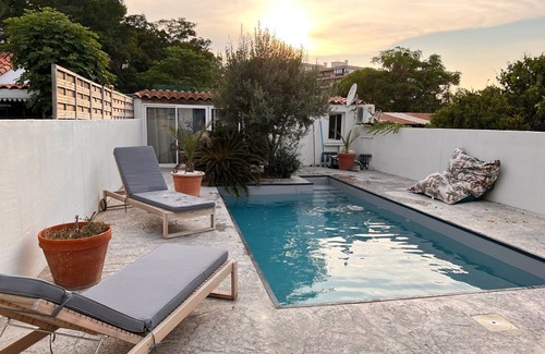 Le Port Villa | Villa de Plage Avec Piscine 6 Personnes