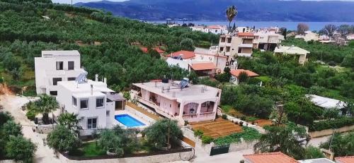 Tavronitis Villa | Villa Diktina with private pool sea view