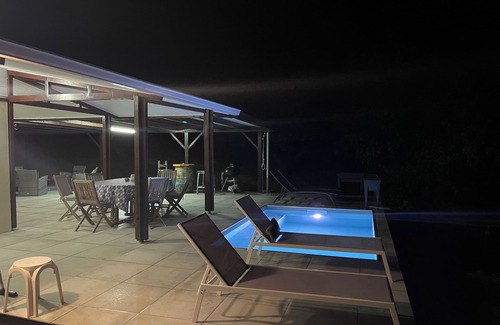 Le Carbet Villa | Villa Du Petit Paradis in the town of Carbet, Caribbean Sea view