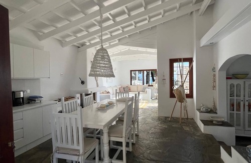 Kanapitsa Villa | Villa Electra - full luxury, pool, best views on the island, 5mins walk to beach