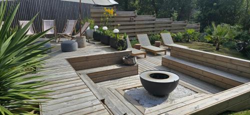 La Trinite-sur-Mer Villa | Villa Namasté SPA Hammam port & Mer