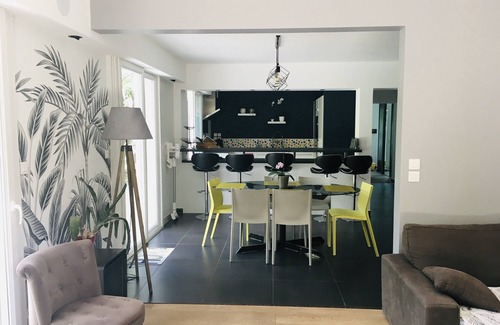 Saint-Erblon House | Villa Oasis, swimming pool, axis Rennes/Nantes