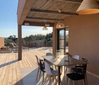 Lecci Villa | Villa Onda piscine chauffée 3 ch plage 1 km de la plage