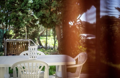 Masainas Villa | Villa "Orchidea" with Garden, Terrace, Balcony & Air Conditioning