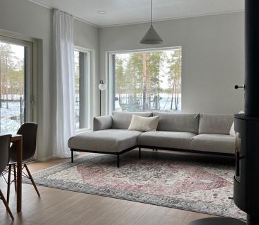 Lestijarvi Ski Chalet | Villa Valkeinen