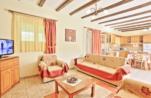 Acharavi Villa | Villa Vasiliki: A traditional detached house in an amazing landscape, with private swimming poo