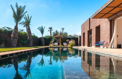 Annakhil Villa | Villa Zen'O | Hot Pool | Palmeraie view