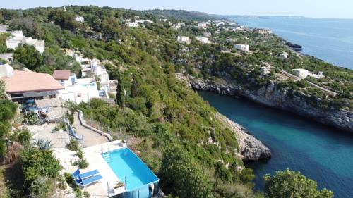 Porto Tricase Villa | VILLE GIRASOLI "VILLA NELLA BAIA" with PRIVATE SWIMMING POOL