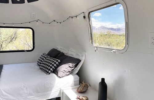 Alpine House | Vintage Airstream with Heavenly Views in Big Bend