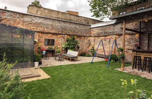 Avoti Apartment | Vintage Apartments Blue/Free parking