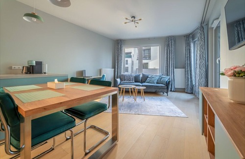 Prague 3 Apartment | Vista Serenity Apartment with Parking Garage