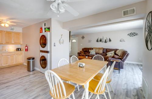 Southend Apartment | Walk to Brigantine Beach Condo with Furnished Patio