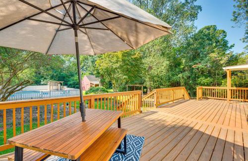 McDonough House | Walk to McDonough Square Historic Home with Yard!