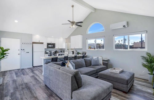 Ocean Beach House | Walk to Ocean Beach: Stylish 2BR Apt + Patio