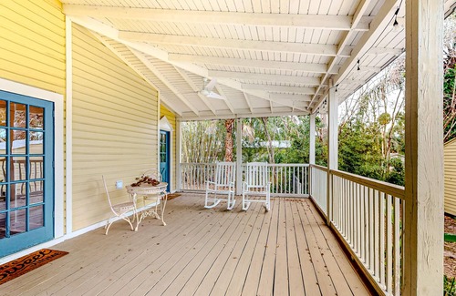 Arcadia Historic District House | Walkable, beautifully renovated historic home with lovely porches & firepit