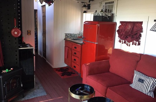 Jewett Cabin | Water Front 1920's Vintage Cotton Belt Caboose