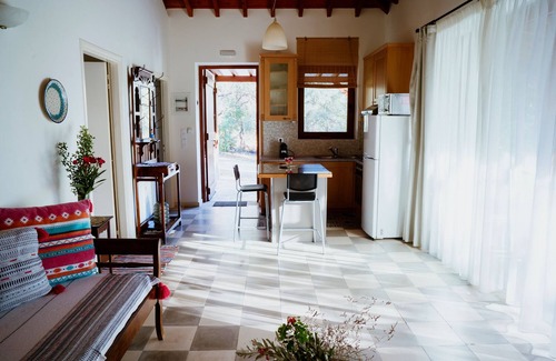 Mytilene Villa | Waterfront Luxury Stone-built 72sqm Villa in Olive Grove