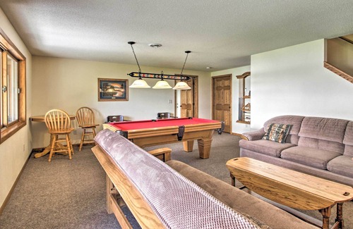 Ortonville House | Waterfront Big Stone Lake Home w/Dock & Views