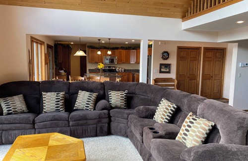 Ortonville Cabin | Waterfront Big Stone Lake Home w/Dock & Views