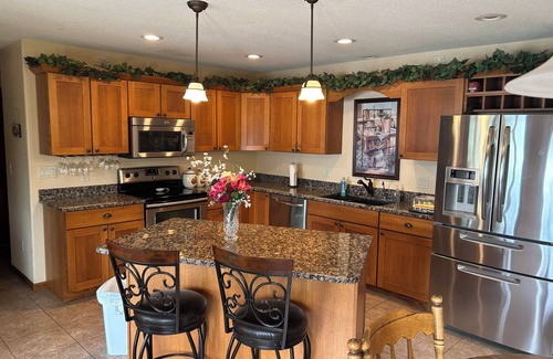 Ortonville Cabin | Waterfront Big Stone Lake Home w/Dock & Views