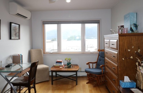 Ketchikan House | Waterfront home with a dock for your boat not far from the marina.