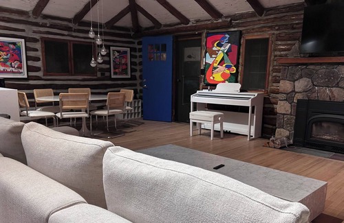 Greenwood Lake Cabin | Waterfront Log home