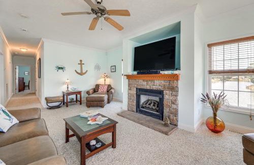 Merritt House | Waterfront Merritt Home with Boat Dock and Deck!