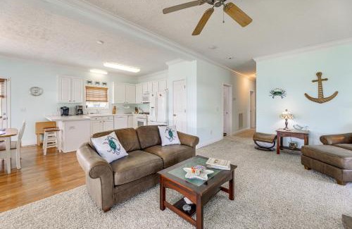 Merritt House | Waterfront Merritt Home with Boat Dock and Deck!