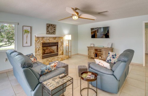 Holiday Cove House | Waterfront Merritt Island Vacation Rental with Pool!