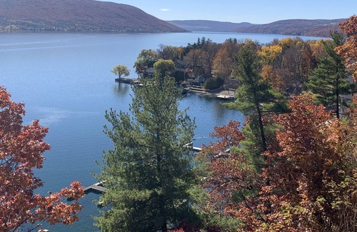 Holcomb Apartment | Waterfront Retreat on Canandaigua Lake (End Unit Condo)