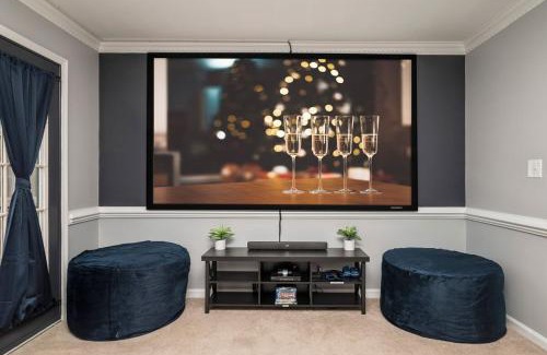 Portsmouth House | Waterfront Retreat with Dock, Firepit & Theater