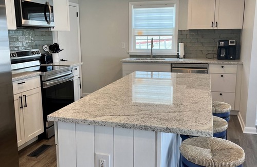 Prime Hook Beach Cottage | Waterfront- Yr 2025 Downstair den; no pet fees; toiletries for your convenience.