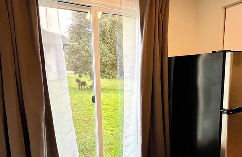 Port Alice Apartment | WC Oceanside 1 Bedroom 1 Bathroom Apartment with Patio Doors to Courtyard