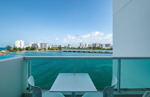 Puerta de Tierra Condo | What a view! Oceanfront Studio, Superb Location, very central!