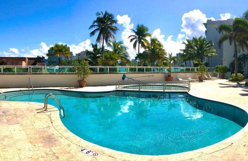 Puerta de Tierra Condo | What a view! Oceanfront Studio, Superb Location, very central!