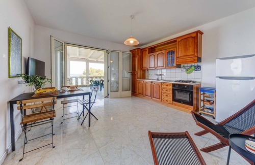 Marina di Andrano Villa | Whole villa with 2 apartments and 180° sea view