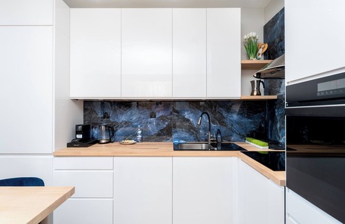 Grzegorzki Apartment | Wiślane Tarasy 2.0 Blue Studio