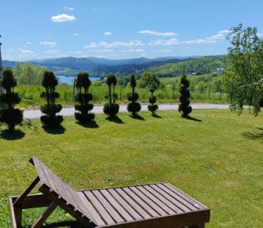 Polanczyk House | "Widokowe Wzgórze"domki z widokiem na jezioro w Polańczyku z klimatyzacją