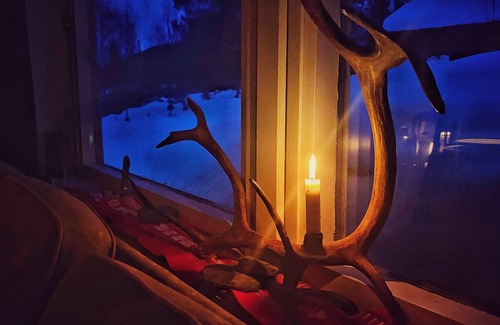 Kvikkjokk House | Wilderness Chalet under Northern Lights-At Gates of Sarek National Park!