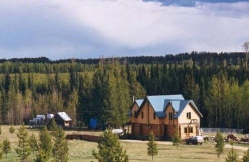Edson House | Wilderness Log Home.