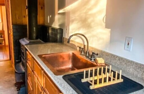 Idyllwild Apartment | Wildland Zen Den: Tiny House Retreat with Fireplace, Grill, AC, Hammock, Record