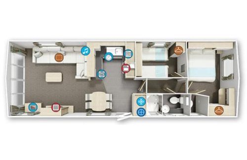 Stobnitz Resort | Wohnpark am Geiseltalsee für bis zu 12 Gäste