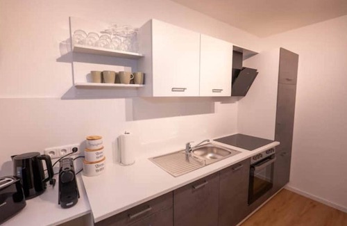 Kernstadt Apartment | Wohnung mit Tiefgarage u. Balkon