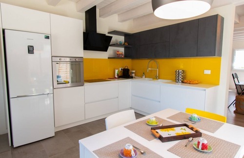 Vicenza Apartment | Wonderful house on two levels with gardenIn 130 sqm of space it accommodates 4 people with 2 bedrooms2 uncovered parking spaces for the exclusive use of guestsPrivate entrance.The area is known for its proximity to one of the most beautiful Palladian vil