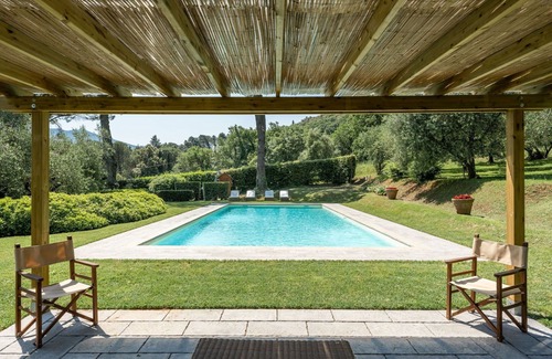 San Lorenzo a Vaccoli Villa | Wonderful private villa with WIFI, private pool, A/C, TV, patio and panoramic view, close to Lucca