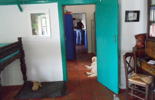 Karvelas House | Wonderful old stone house, with a view on sea and mountains