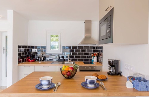 Locquirec House | Wonderful private villa for 4 guests with WIFI, TV, patio and pets allowed